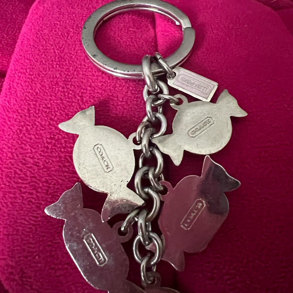 Coach Vintage Candy Keychain/Bag Charm - Picture 8 of 8